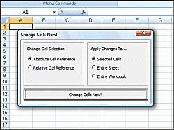 Download Excel Change Absolute References to Relative References and relative to absolute in multiple cells Software 9.0