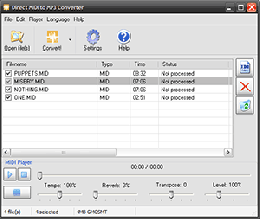 Download Direct MIDI to MP3 Converter 6.0.0.27
