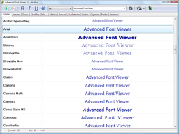 Download Advanced Font Viewer
