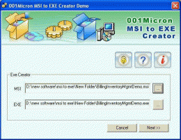 Download MSI Setup To EXE Converter