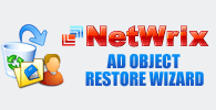 Download Netwrix AD Object Restore Wizard 7.509.873
