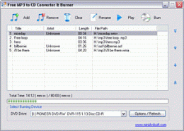 Download Free MP3 to CD Converter &amp; Burner 2.5