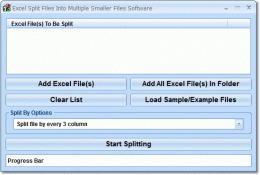 Download Excel Split Files Into Multiple Smaller Files Software 7.0