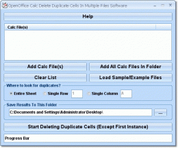 Download OpenOffice Calc Delete Duplicate Cells In Multiple Files Software