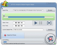 Download ImTOO Windows Mobile Ringtone Maker 1.0.8.0226