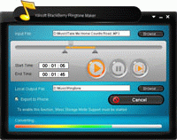 Download Xilisoft Blackberry Ringtone Maker