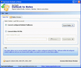 Download Converting PST to NSF 6.0