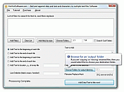 Download Add and append data and text and characters to multiple text files 9.0