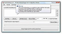 Download MS Word Extract Images from multiple files 9.0