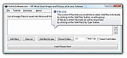 Download MS Word Insert Images and Pictures all at once