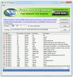 Download FreePortScanner 3.6.3