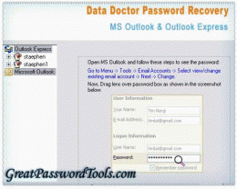 Download Outlook POP3 Password Recovery