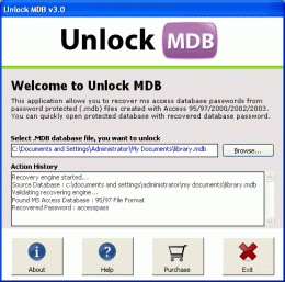 Download Unlock Access Database 3.0