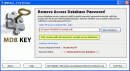 Download Access Password Remover 1.6.3