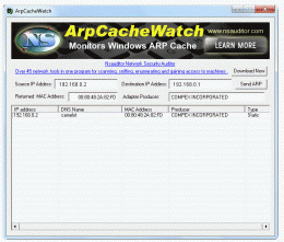 Download ArpCacheWatch 1.6.6
