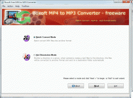 Download Boxoft MP4 to MP3 Freeware