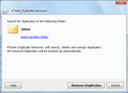 Download Duplicate Remover for Outlook