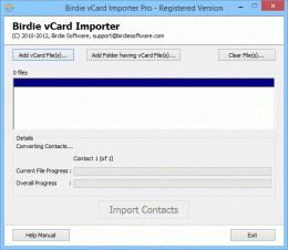 Download Convert vCard Contacts to Outlook 4.2.4