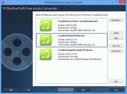 Download PCBrotherSoft Free Audio Converter