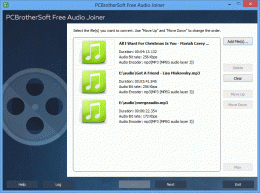Download PCBrotherSoft Free Audio Joiner