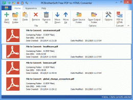 Download PCBrotherSoft Free PDF to HTML Converter 8.4.2