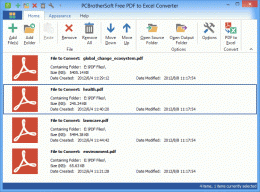 Download PCBrotherSoft PDF to Excel Converter