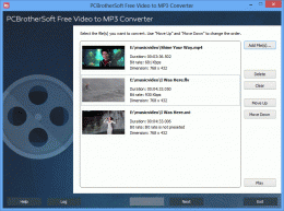 Download PCBrotherSoft Video to MP3 Converter
