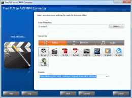 Download Free FLV to AVI MP4 Converter 4.4.3