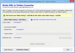 Download EML to Zimbra Converter