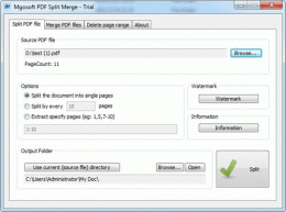 Download Mgosoft PDF Split Merge