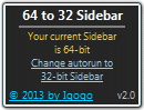 Download 64 to 32 Sidebar