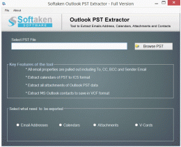 Download Outlook PST Extractor 1.0