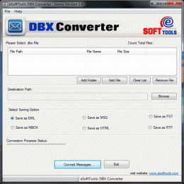 Download DBX to Outlook Converter