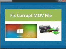 Download Fix Corrupt MOV File 2.0.0.16