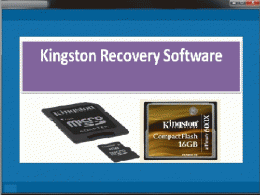 Download Kingston Recovery Software