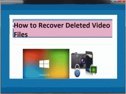 Download how to recover deleted video files 4.0.0.32