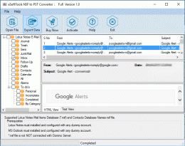 Download NSF to PST Converter Software 3.0