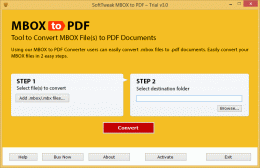 Download Save MBOX Files to PDF Format 3.0.1