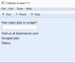 Download Linkjobs scraper