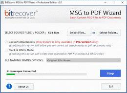 Download Convert Outlook 2013 MSG to PDF 2.0