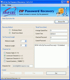 Download Zip Password Recovery 1.0