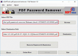 Download PDF File Password Remover 1.0
