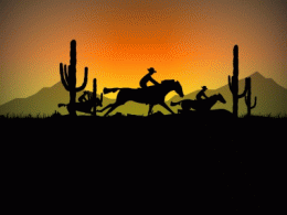 Download Cowboy Ride Screensaver