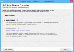 Download Zimbra Mail Database Backup to Outlook