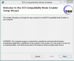 Download IE9 Compatibility Mode Enabler