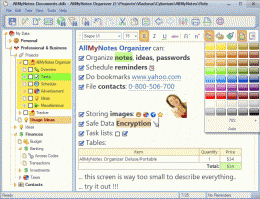Download AllMyNotes Organizer Deluxe Edition