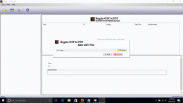 Download Regain Convert OST into PST File