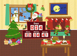 Download Christmas Countdown Screensaver