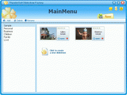 Download ThunderSoft Slideshow Factory
