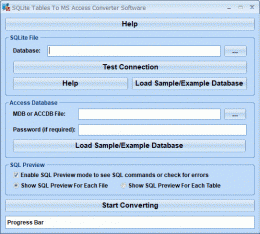 Download SQLite Tables To MS Access Converter Software